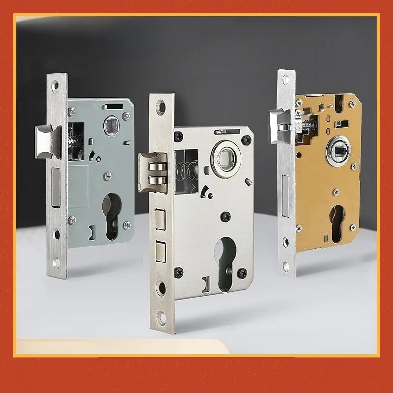 Indoor Door Wooden Door Core 58 Small Lock Body Size 50 Lock Core Lock Tongue Bedroom Door Accessories Door Lock Lock Bodys Oasis Select