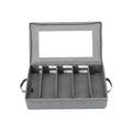 5-Compartment Flatware Organizer with Zipper Lid | Cutlery Box