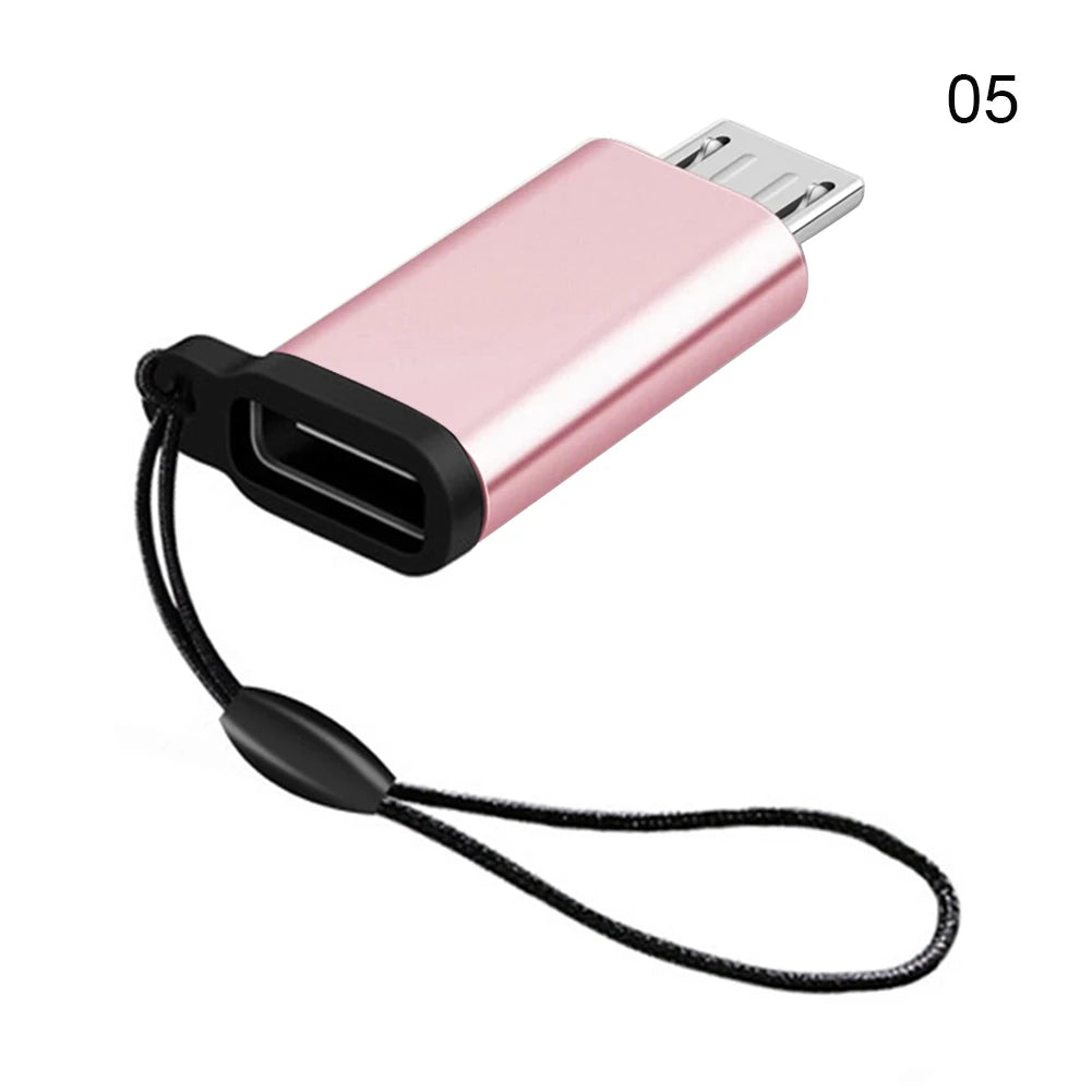 Type-C to Micro USB OTG Adapter | Data & Charging Converter