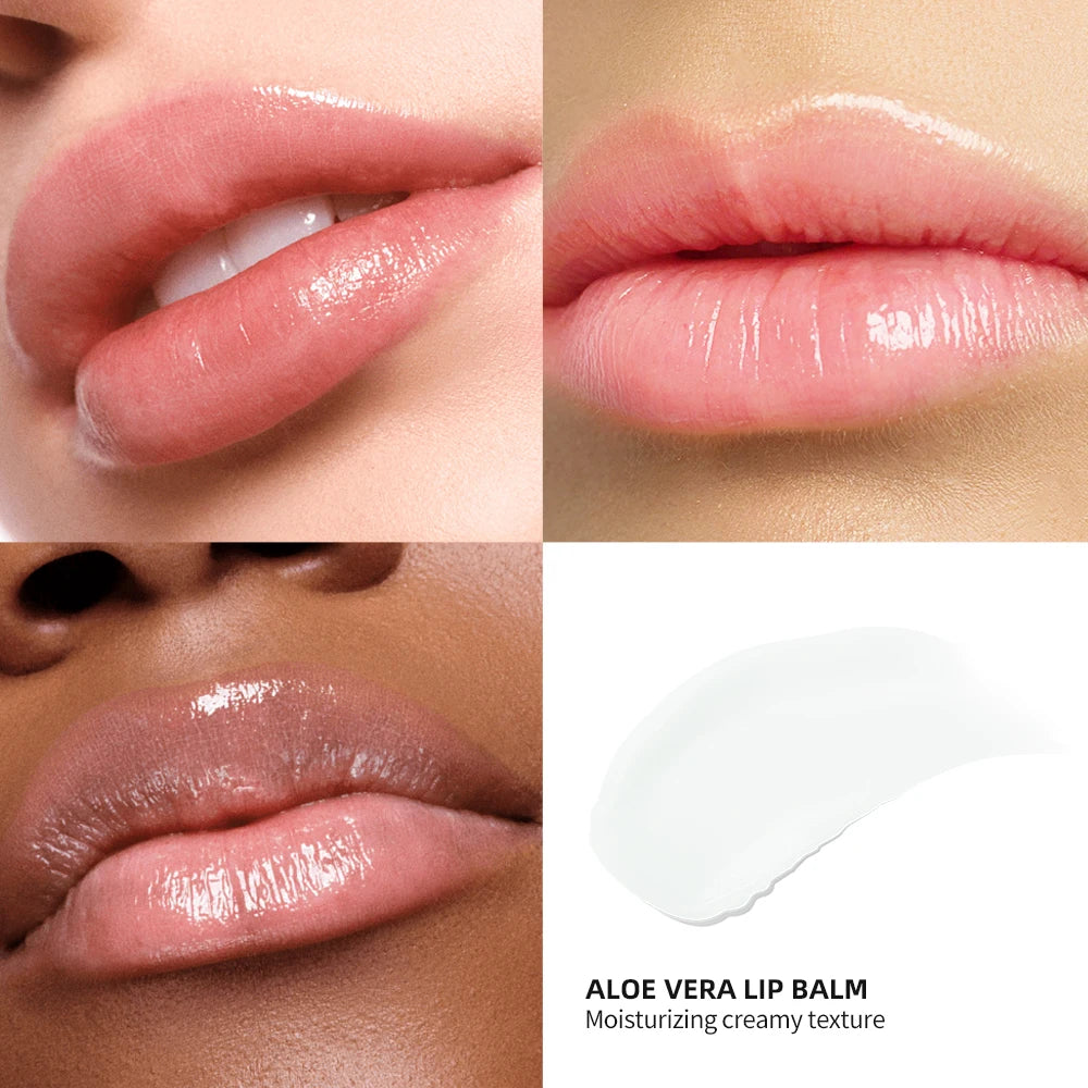 Natural Aloe Vera Lipstick Long-Lasting Refreshing Moisturizing Daily Care Lip Balm Fade-Resistant Nourishing Lip Care Oasis Select