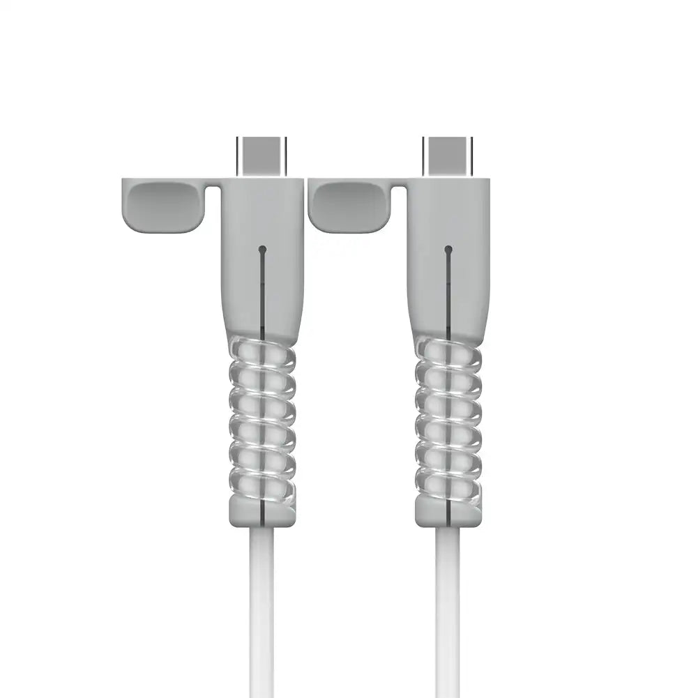 Silicone Type-C Cable Protector & Wire Winder | Multicolor Cable Protector Oasis Select 12