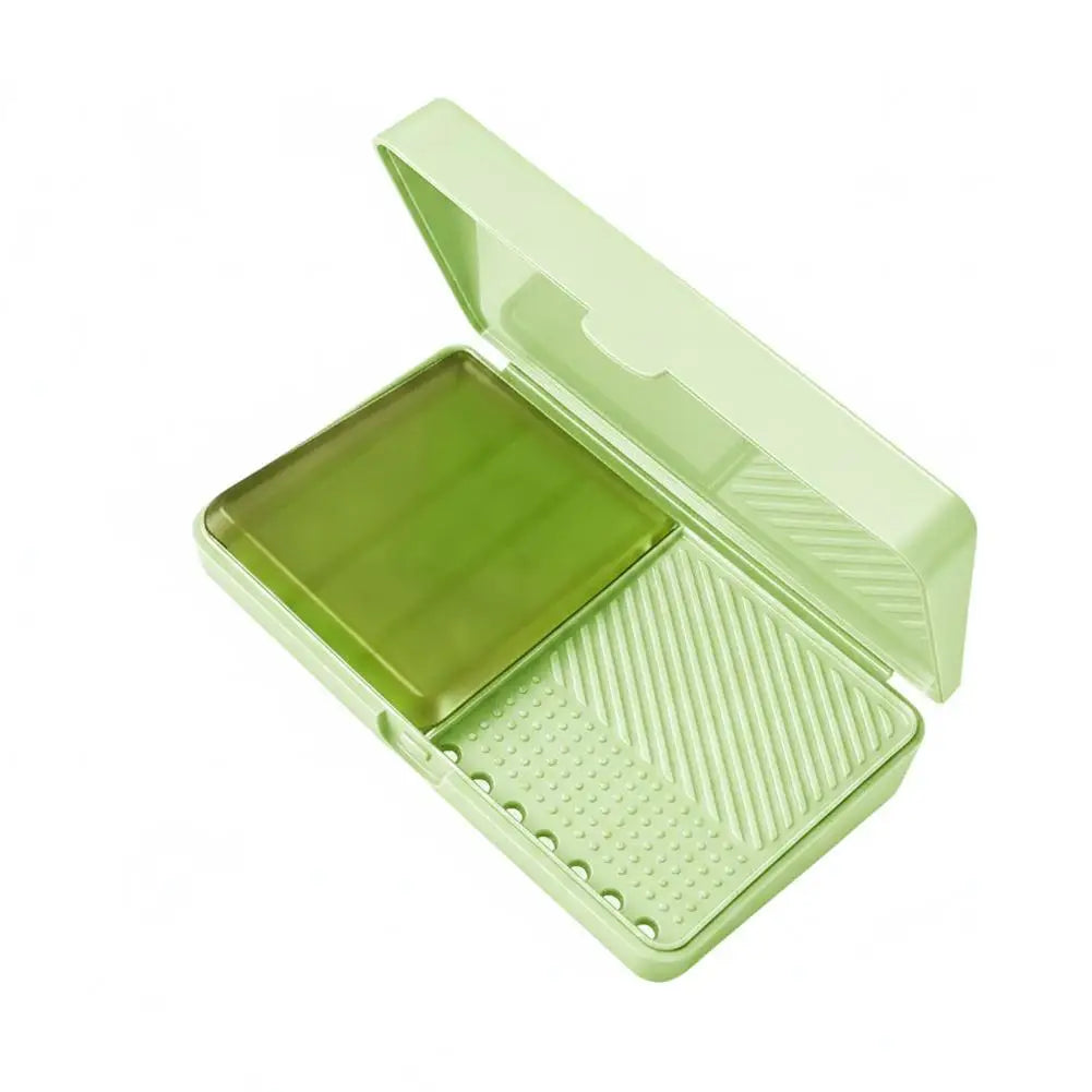 Makeup Brush Cleaner Soap, 2-in-1 Brush Cleaning Wash Bar with Scrubbing Silicone Cleaning Mat For Cleaning Makeup Sponges Brush Oasis Select C