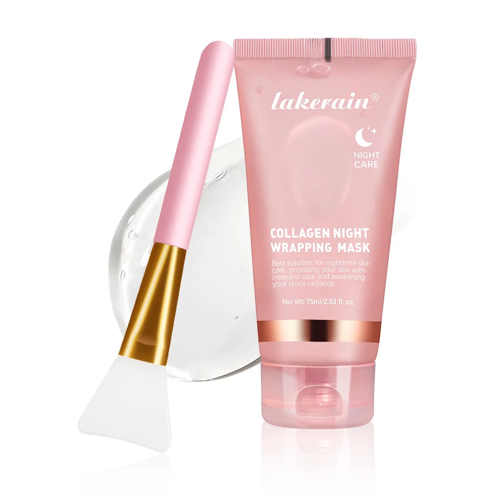 Collagen Peel-off Mask Jelly Night Wrapping Facial Mud Firming mask Daily Face Skincare Deep Cleaning Skin-Peeling Off Covers Oasis Select