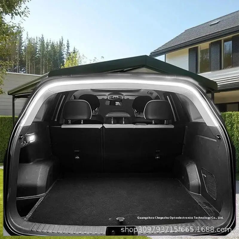 Premium LED Strip Lighting for Car Trunk Interior Décor with Auto Sensors & Tail Box Lights Oasis Select