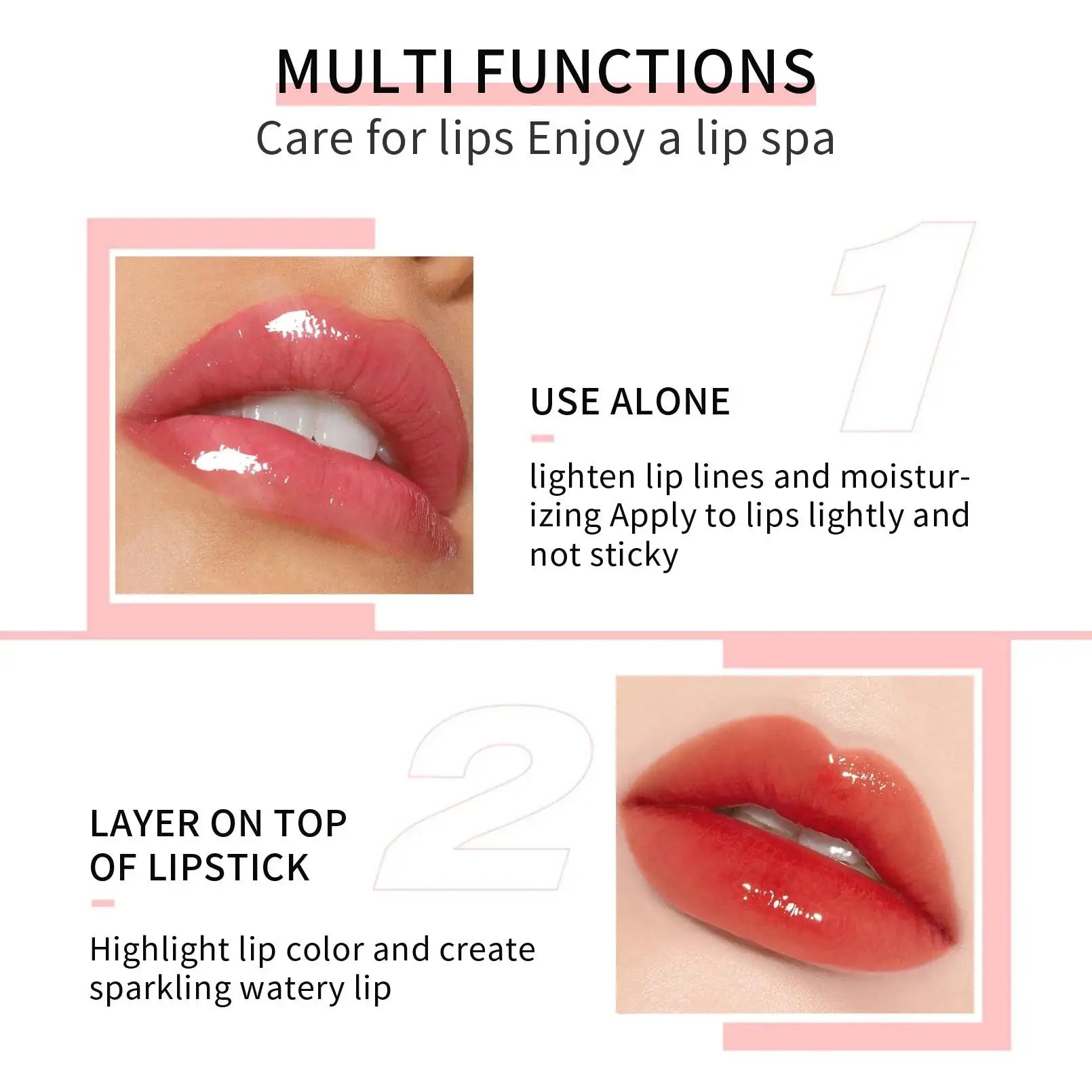 Hello Kiss Lip Glow Oil – Vitamin E, Shea Butter, Cherry Seed