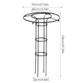 1pc Garden Trellis Umbrella Tower Plant Trellis For Climbing Plants Trellis Support DIY Climbing Trellis Flower Pots Supports Oasis Select 120cm