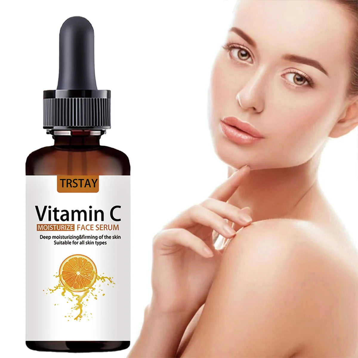 TRSTAY Vitamin C Face Serum – Brighten & Fade Dark Spots
