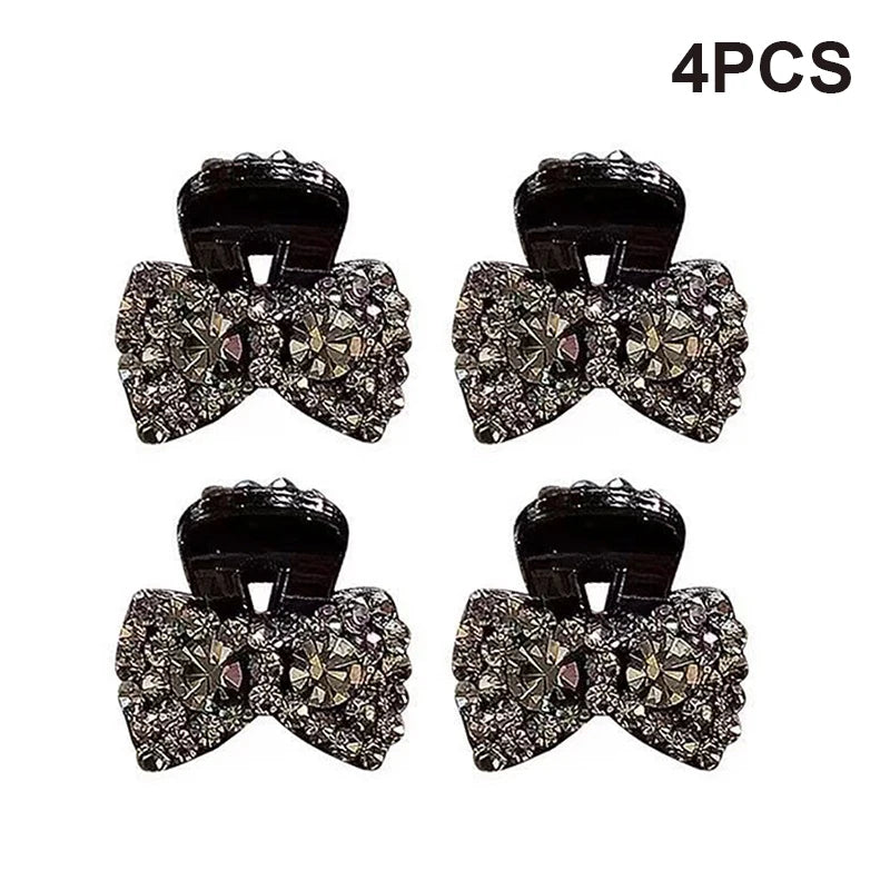 Mini Hair Claw Clips & Barrettes for Women – 1/2/4 Pack Hair Clips & Barrettes Oasis Select 4pcs