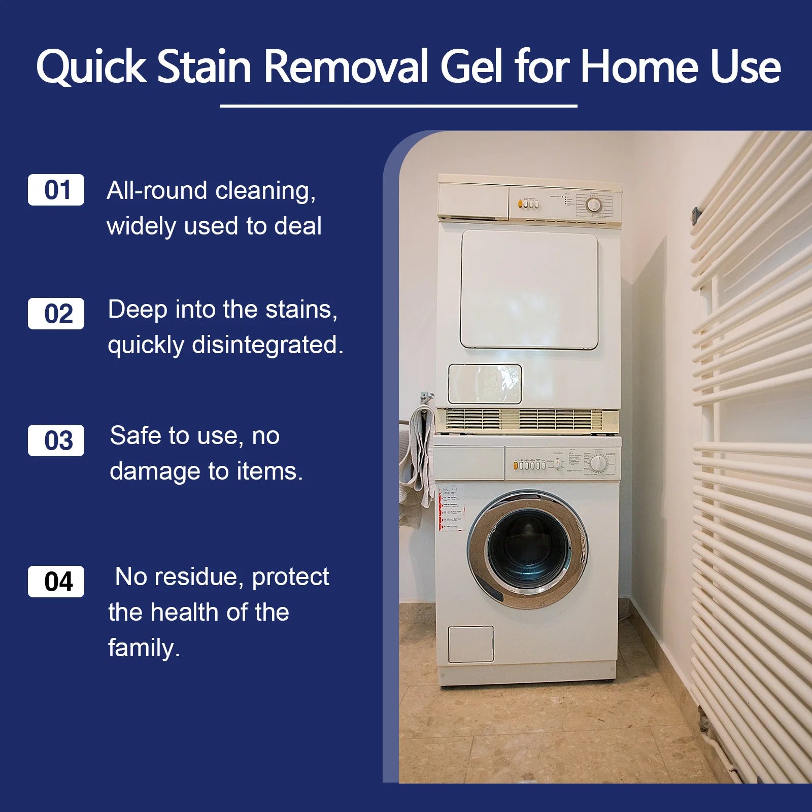Stain Removal Gel for Bathroom Kitchen Clean up and Brighten up Mold Stain Removal Cleaner Household Decontamination Agent Oasis Select