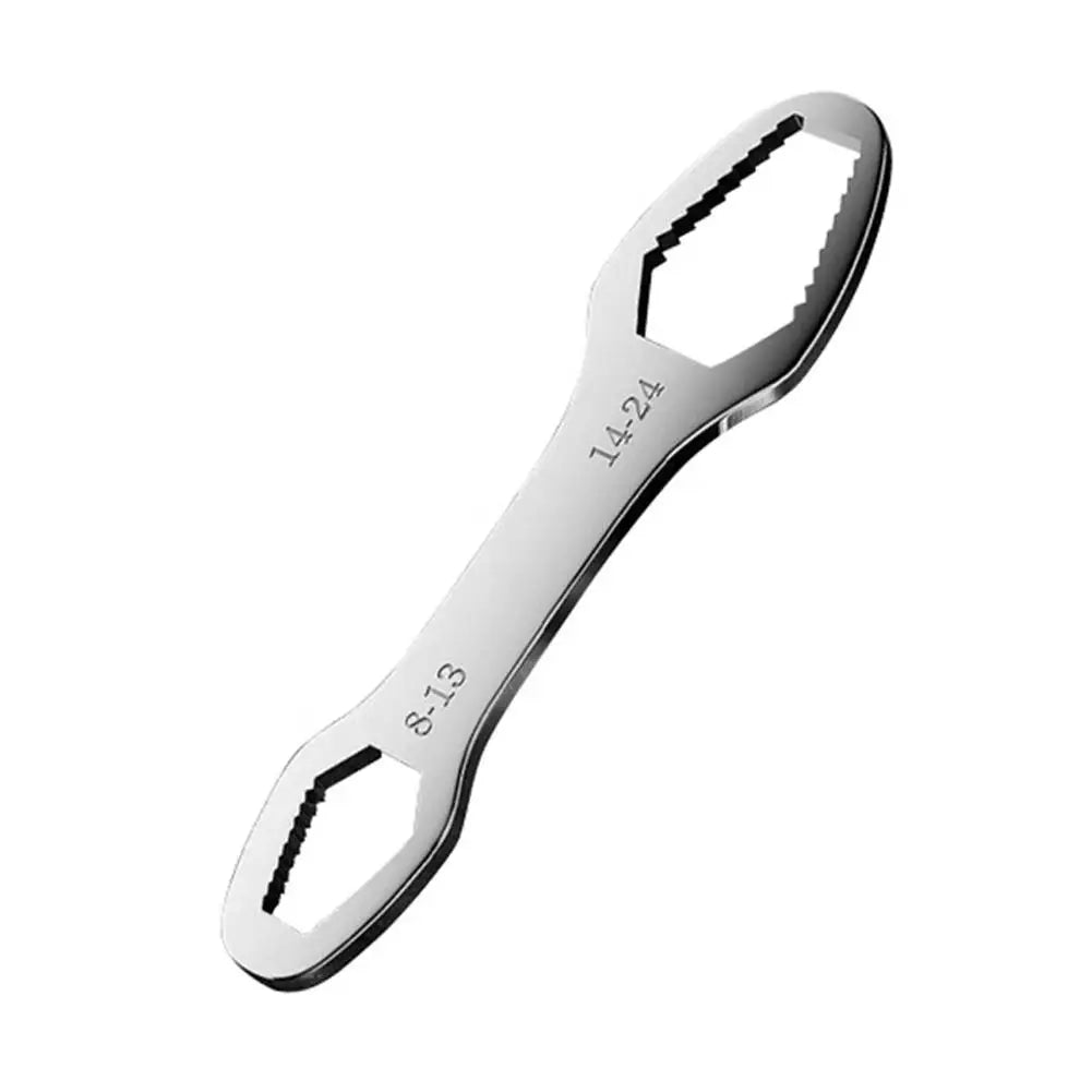 Universal Self-Tightening Adjustable Wrench 8–24mm Hand Tool