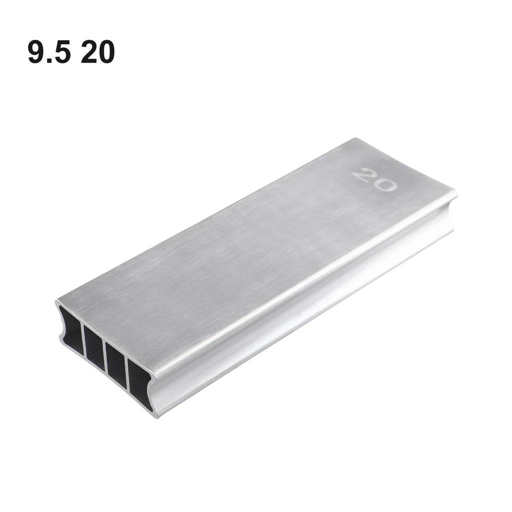 Two Way Radius Sanding Block Aluminum For Guitar Bass Fret Leveling Fingerboard Luthier Tool 7.25 15 Inch Oasis Select