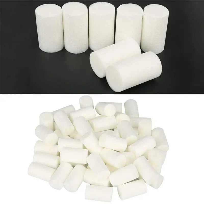 LIKE WISH 100Pcs High Pressure Pump Filter Elements Component Fiber Cotton Filter 30Mpa Air Compressor Parts Oasis Select