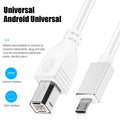USB Micro/Type-C to USB-B MIDI Cable | Keyboards & Instruments