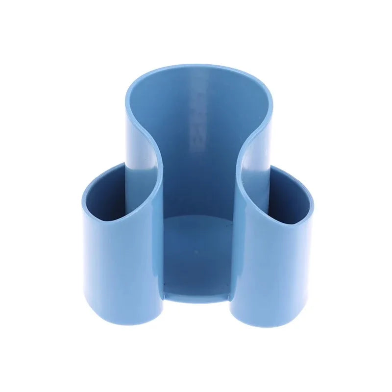 2-in-1 Dental Floss & Cotton Storage Box Countertop Organizer Bathroom Storage Organizer Oasis Select Blue