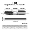 SLADE 2-in-1 Screw Extractor & Thread Repair Drill Bit Set Screw Extractor Set Oasis Select B