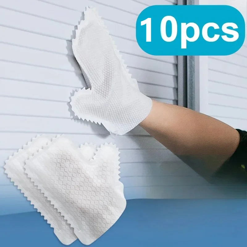 Reusable Non-Woven Fish Scale Cleaning Gloves – 10/20/30 Pack Cleaning Gloves Oasis Select 10pcs