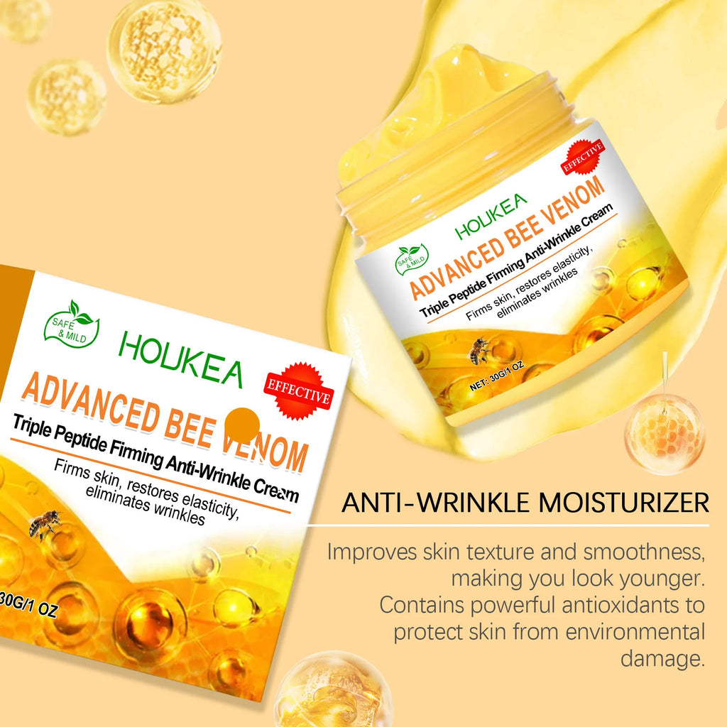Bee Venom Body Firming Cream Keep Brighten Light Weight Improving Sagging Relax Muscle Improve Elasticity Body Cream Moisturizer Oasis Select