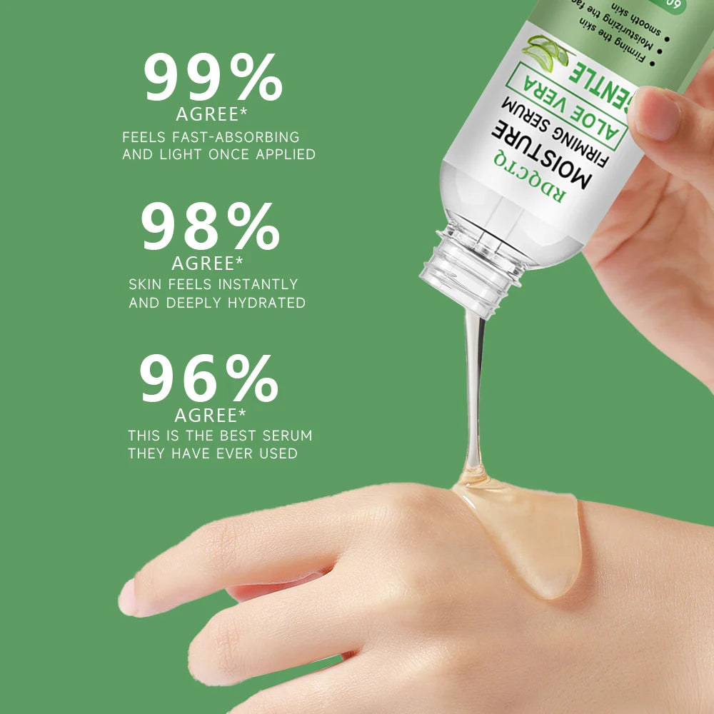 Aloe Vera Facial Essence Serum – Hydrating & Firming 40/60ml Facial Essence Serum Oasis Select