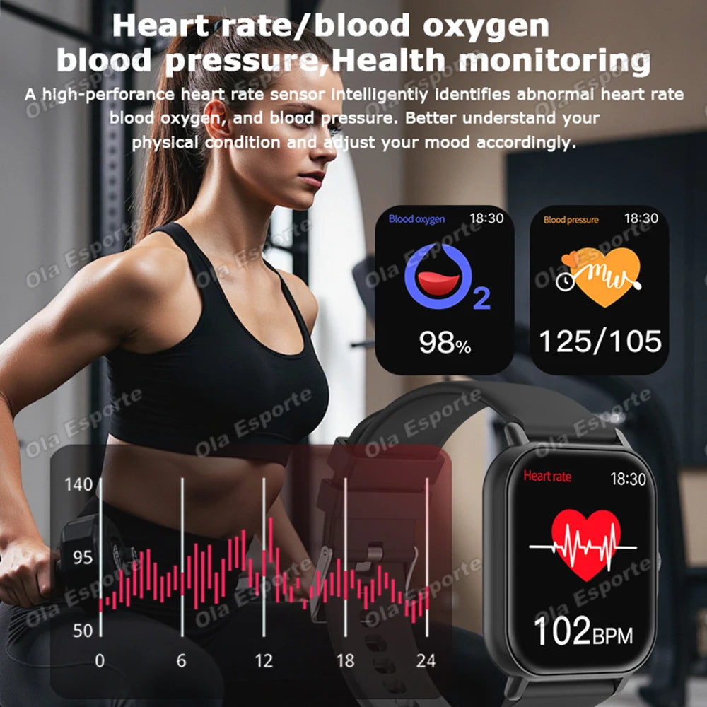 Ola Esporte HW12 1.83" Bluetooth Smartwatch | Fitness Watch