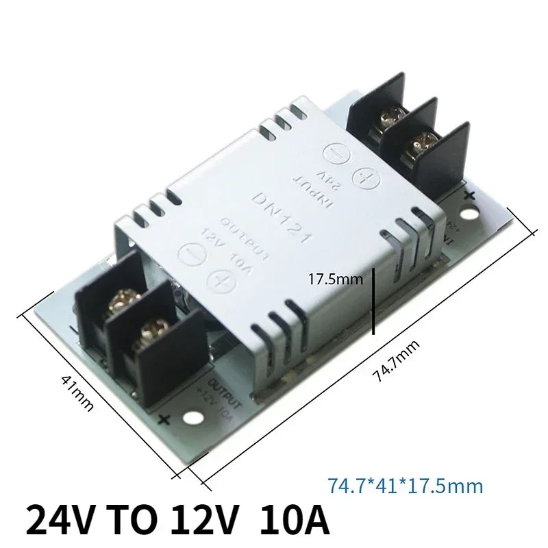 24V to 12V 10A DC DC Converter Regulator Car Step Down Reducer dc dc step-down module 12 volt stabilizer voltage regulator Oasis Select 24V TO 12V 10A 24V 12V