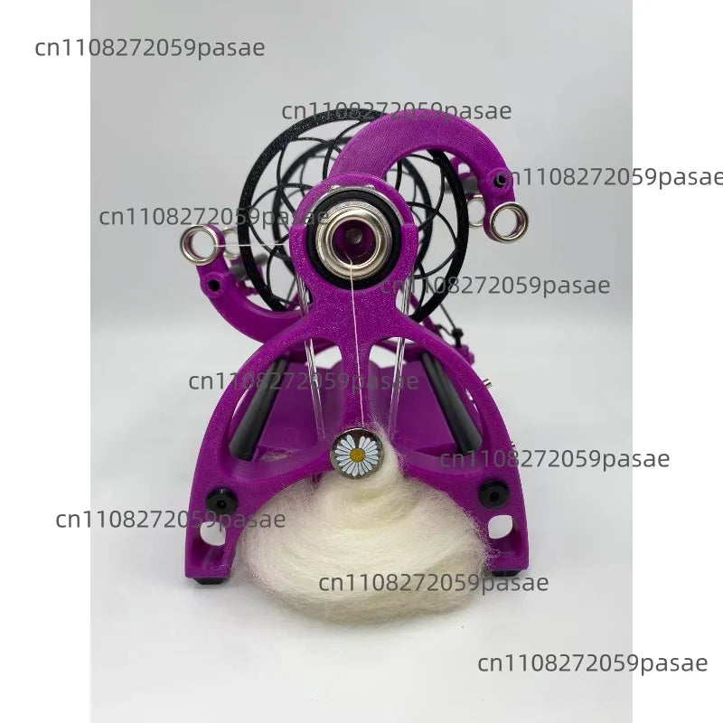 12V Portable Electric Spinning Wheel – Mini Wool Yarn Fiber Machine