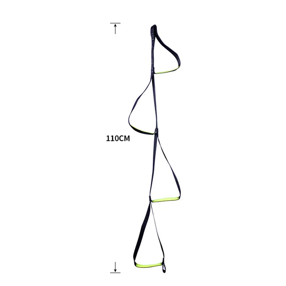 Rock Climbing Four-step Etrier Rise Rope Ladders Ascending Sling Mountain Deck Ladder Foot Pedal for Rescue Fine Bundling Oasis Select