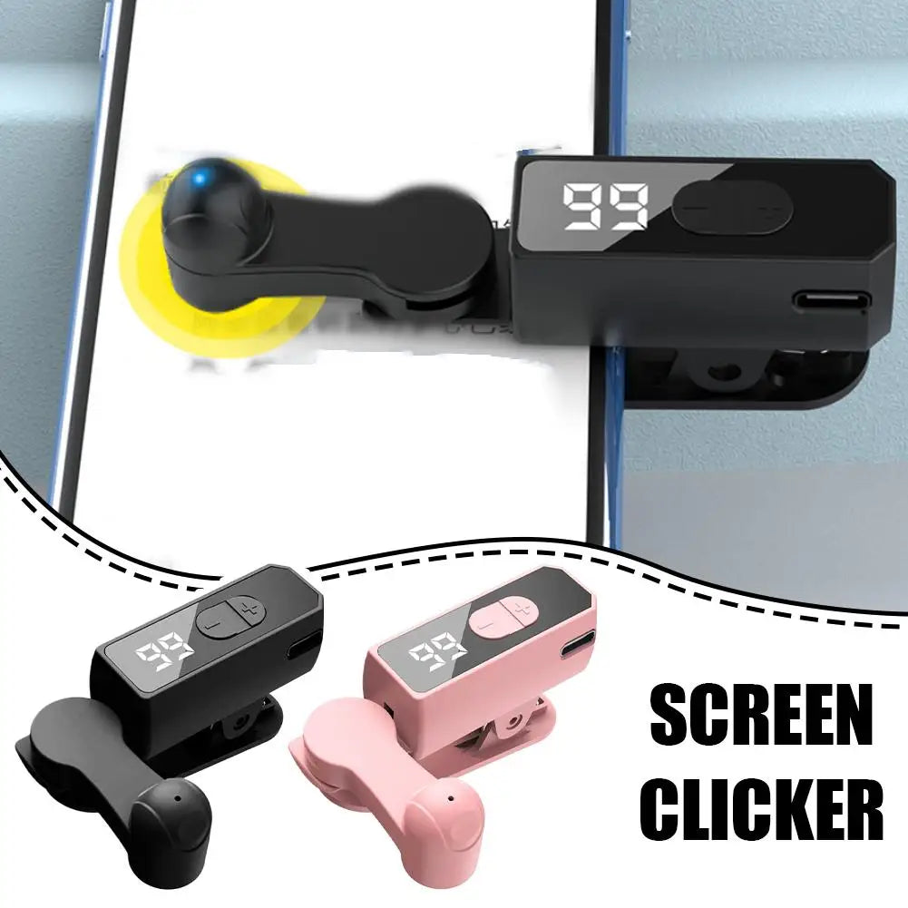 Screen Auto Clicker For Smart Phone Apps Video Live Streaming Gadget Smartphone Game Screen Touch Tripods Screen Tapper Supplies Oasis Select
