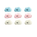 Cute Rabbit Cloud Color Mini Portable Practical Knife Paper Cutting Machine Paper Cutting Machine Razor Blade Office Stationery Oasis Select 9pcs mixed