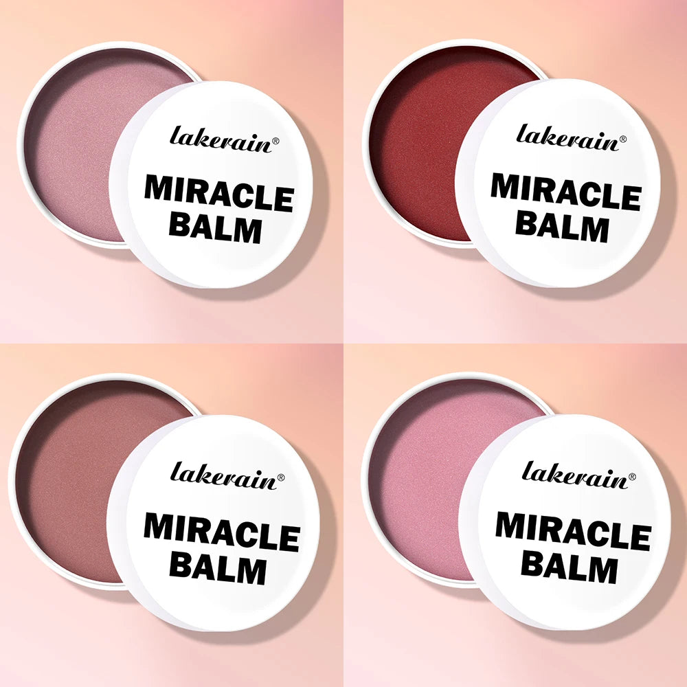 4 Colors Multi-Purpose Cream Blush Lipstick And Facial Makeup Long-Lasting Nourishing Creamy Lightweight Blusher Korean Makeup Oasis Select