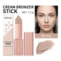 Cream Bronzer Stick and Contour Stick Bronzing Contouring Instant Highlights Dark Circles Face Contour Facial Foundation Makeup Oasis Select 5fair