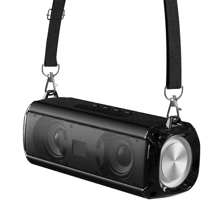 AyeBeau Portable Bluetooth Speaker RGB LED FM Radio Bass