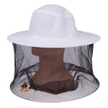 Hot Sale 1pc BeeKeeping Protective Bee Hat Anti Bee White Hat-Veil Combo Bee Hat Bug Mesh Mask Beekeeping Protection Beekeeper Oasis Select Default Title