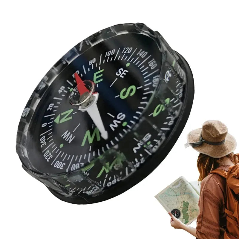 Outdoor Waterproof Multi Compass, Sighting Navigation Emergency Survival Gear for Camping Hiking Mountaineering Oasis Select