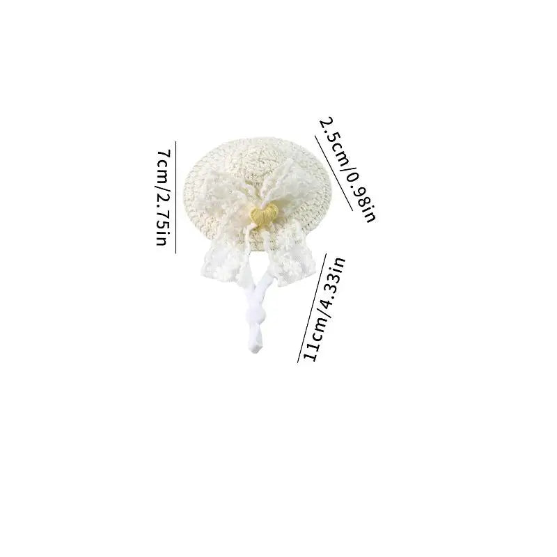 Cute Crochet Hat for Hamster, Guinea Pig & Small Pets