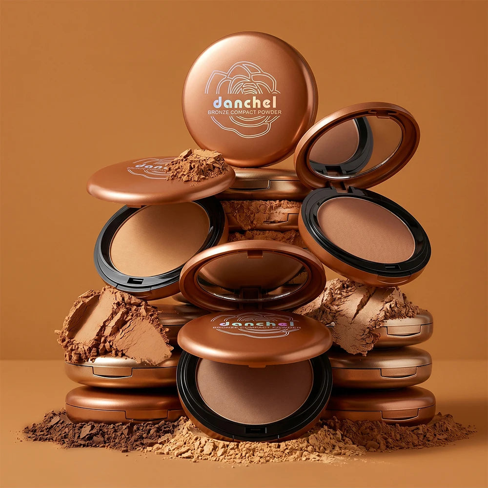 Long Lasting Compact Powder Waterproof Sweatproof Soft Matte Oil Control Setting Powder Face Makeup Cosmetic Oasis Select