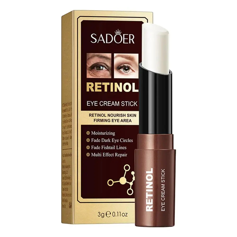 Retinol Eye Cream Stick – Brighten, Firm & Moisturize Eyes Eye Cream Stick Oasis Select 1pcs