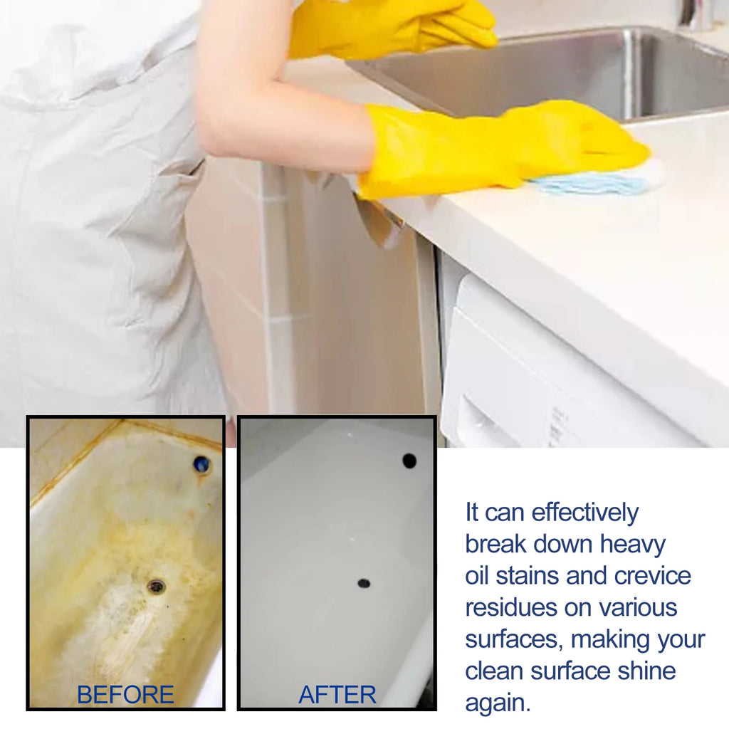 Multi-functional Bio-Enzyme Cleaning Tablets Stainless Steel Rust Removal Break down Heavy Oilprotect Fabric Household Oasis Select
