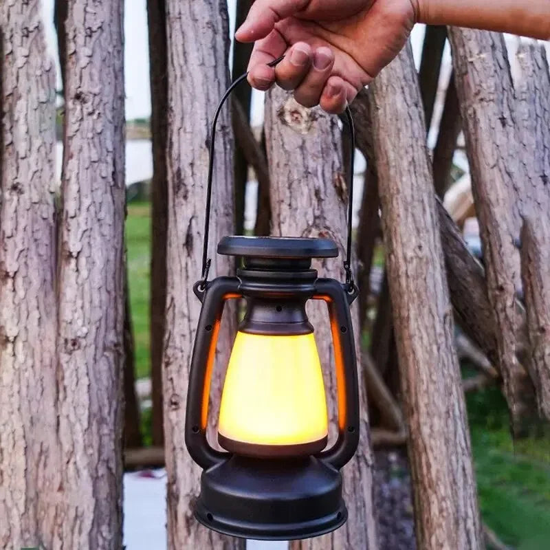 Retro Horse LED Lantern | Rechargeable Atmosphere Table Lamp