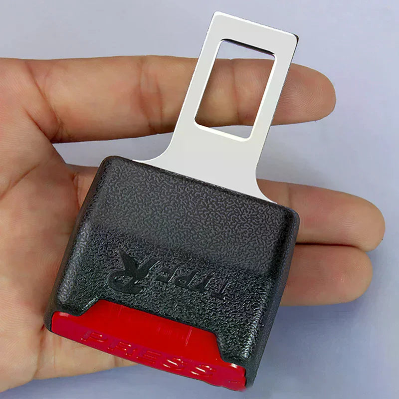 2Pcs Car Seat Belt Clip Extender Safety Seatbelt Lock Buckle Plug Thick Insert Socket Extender Safety Buckle Car Accessories Oasis Select