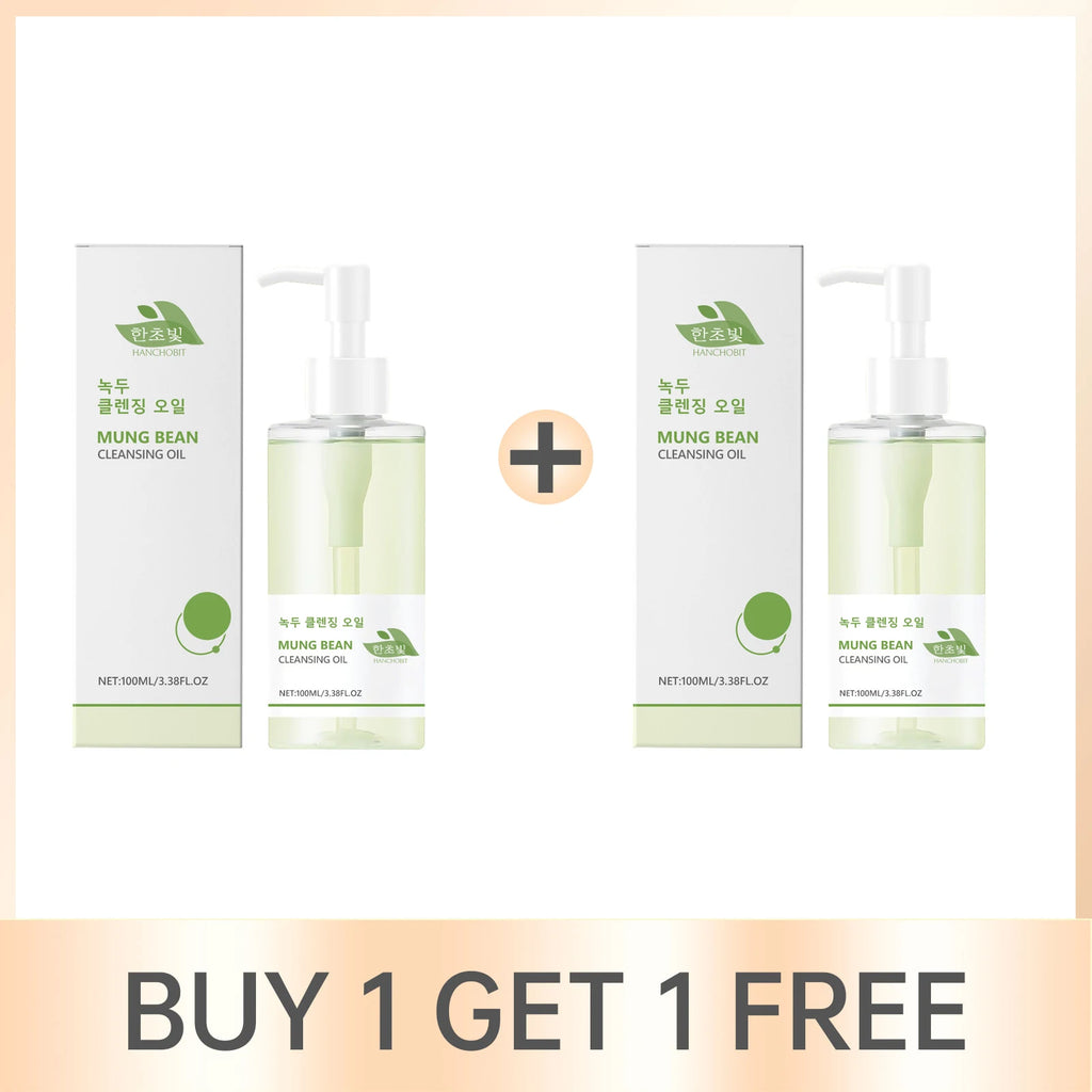 Hanchobit Mung Bean Cleansing Oil – Gentle Makeup Remover Makeup Remover Oil Oasis Select Buy 1 Get 1 Free