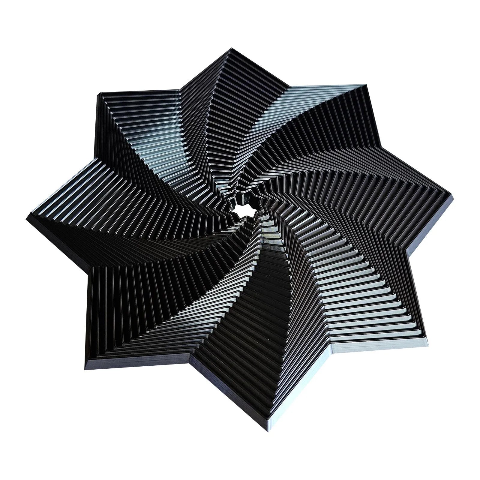 3D Octagonal Fidget Toy – Geometric Stress Relief Sensory Toy Fidget Sensory Toy Oasis Select Black One Size