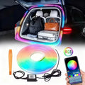 4m RGB Car Trunk LED Strip – App Controlled, SUV & MPV