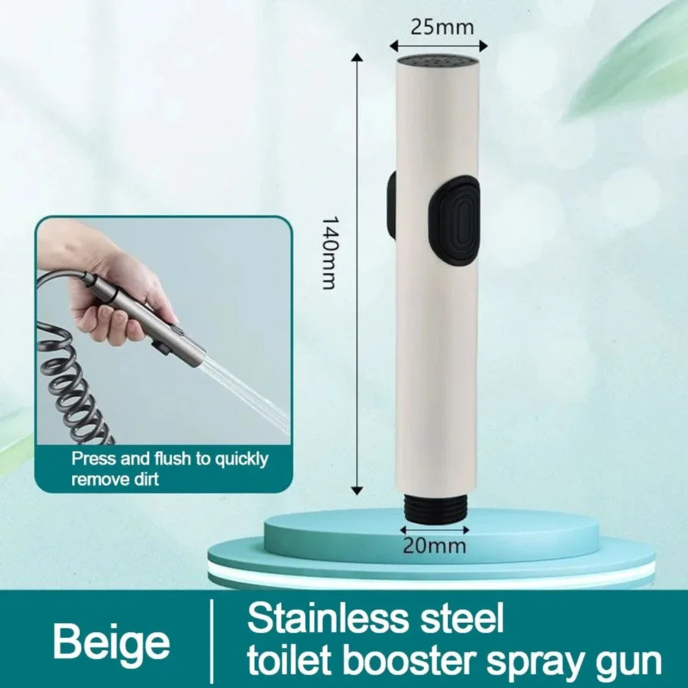 Bathroom Cleaning Bidet Sprayer Environmentally Friendly Long-lasting Performance Modern Appearance For Bathroom Use Oasis Select Beige China Mainland