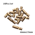 Folded Connector Soft Close Concealed Pure Copper Jewelry Box Supplies Barrel Hinge Furniture Hardware Wine Wooden Case Hinges Oasis Select 4mmx15mm
