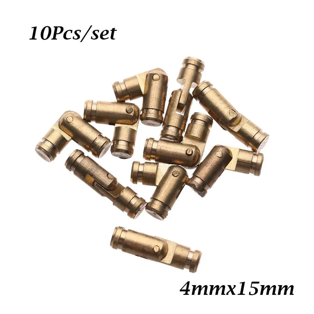 Folded Connector Soft Close Concealed Pure Copper Jewelry Box Supplies Barrel Hinge Furniture Hardware Wine Wooden Case Hinges Oasis Select 4mmx15mm