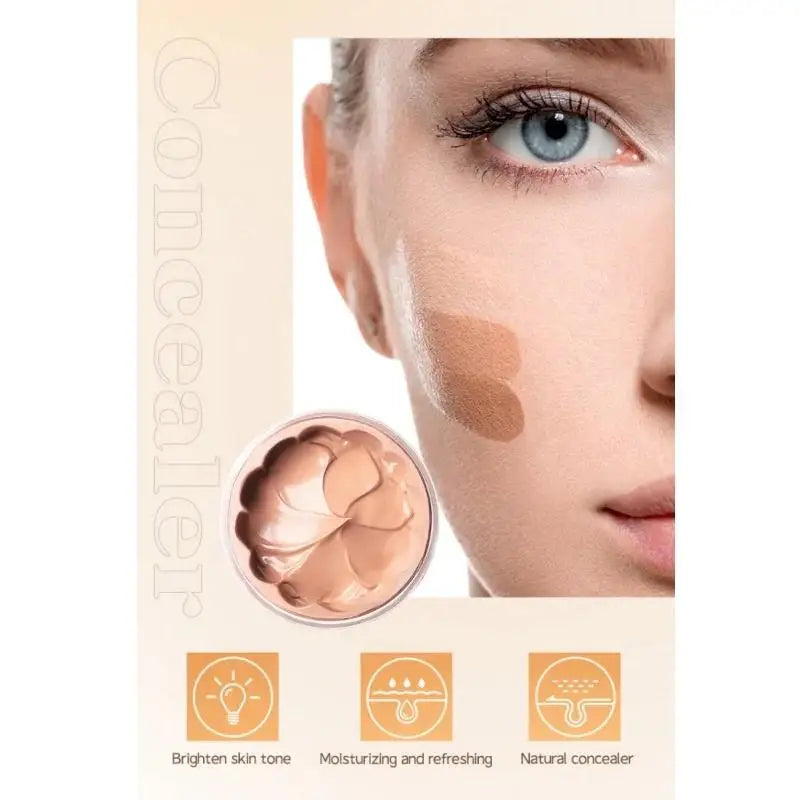 Langmanni Full Coverage Liquid Concealer – Matte & Waterproof