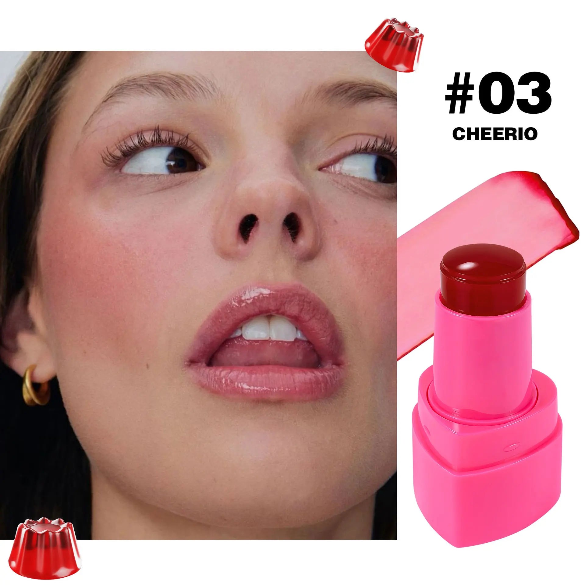 Handaiyan Jelly Blush Stick – 2-in-1 Lip & Cheek Tint