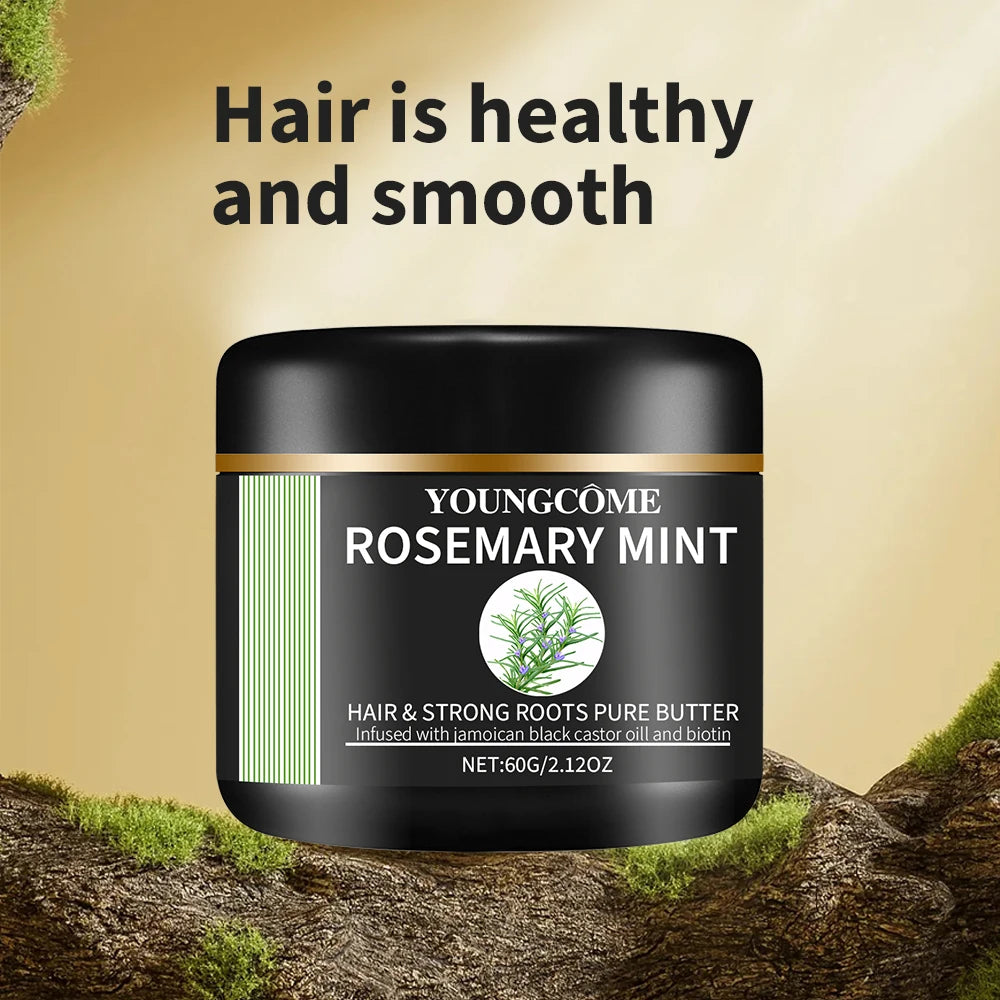 Rosemary Hair Conditioner Anti Hair Loss Improve Dryness Nourish Hair Roots Repair Dry Damaged Smooth Hair Essence Cream Oasis Select