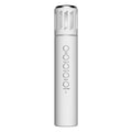 LIKE WISH Microphone Bluetooth Microphone Portable Hand-Held Colorful Light Home KTV Karaoke White Oasis Select White