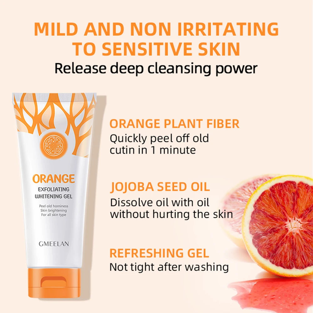 YOUNGCOME Orange Exfoliating Peeling Gel – Brightening Scrub 50g